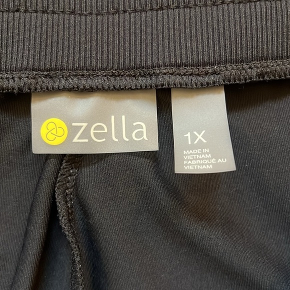 Zella Move In Pocket Jogger Pant Black High Rise Stretch Lightweight Pockets 1X - Picture 9 of 11